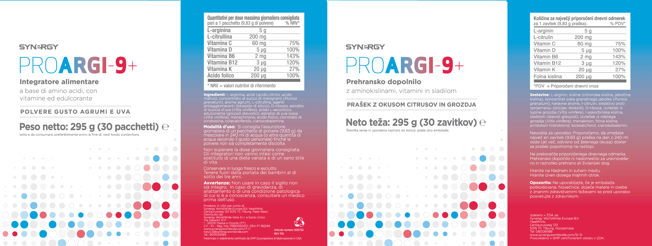 sastav proargi-9+